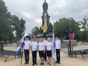 Курсанты ХГМА почтили память основательницы Херсона